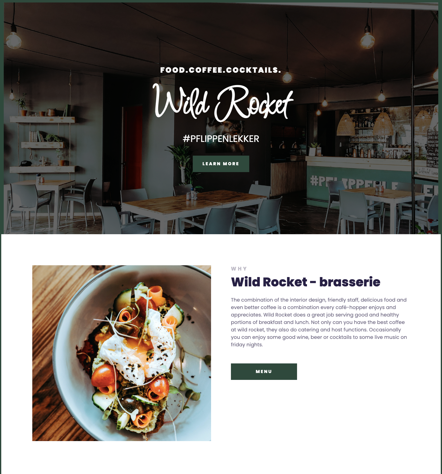 Wildrocket Landing page Preview